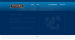 Desktop Screenshot of michaelwilliamscounseling.com